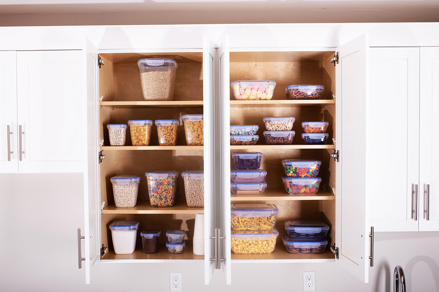 leak-proof pantry organization bins