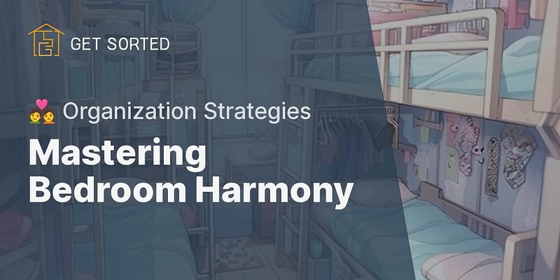 Mastering Bedroom Harmony - 💑 Organization Strategies