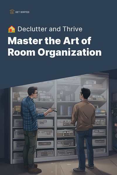 Master the Art of Room Organization - 🏠 Declutter and Thrive