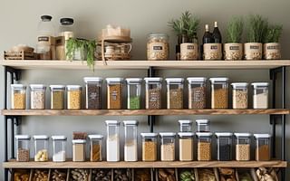 What are some efficient methods for organizing my pantry?