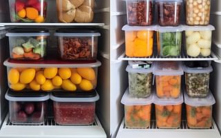 Why are fridge storage containers different from freezer storage containers?